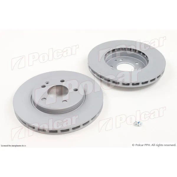 Kočioni diskovi MERCEDES A-KLASSE (W169), 04-12; B-KLASSE (W245), 05-11; 