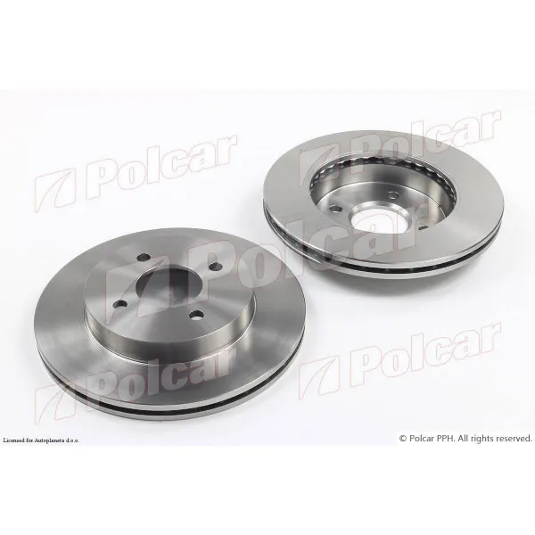 Kočioni diskovi NISSAN ALMERA (N15), 95-00; 