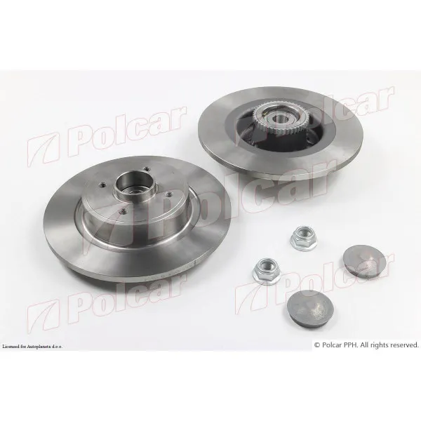 Kočioni diskovi RENAULT MEGANE I (A), 95-02; MEGANE SCENIC (JA0/1), 96-99; SCENIC I (JA), 99-03; 