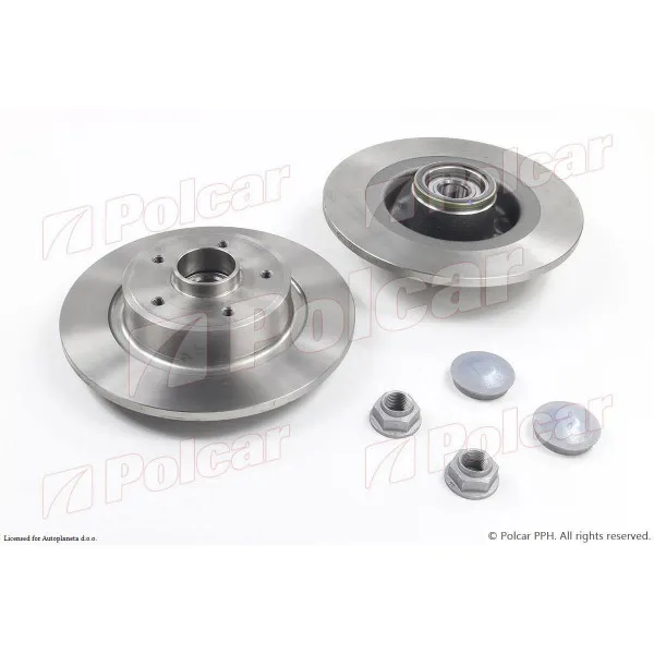 Kočioni diskovi RENAULT LAGUNA II (G), 01-07; SCENIC II (JM), 03-09; 