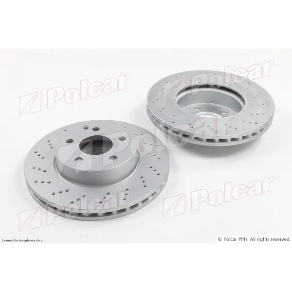 Kočioni diskovi MERCEDES C-KLASSE (W204), 07-14; C-KLASSE COUPE (C204), 11-15; SLS (C197), 09-15; 