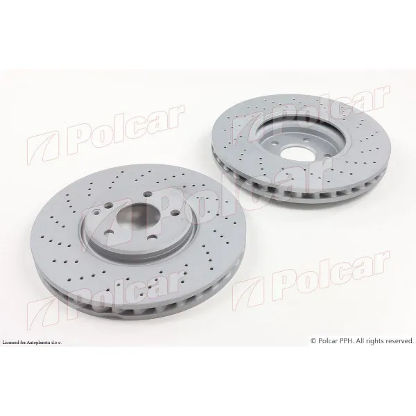 Kočioni diskovi MERCEDES E-KLASSE (W211), 02-09; S-KLASSE (W220), 98-05; 