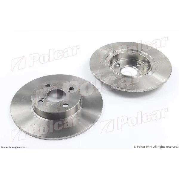 Kočioni diskovi TOYOTA COROLLA (E10), 92-97; COROLLA (E11), 97-02; 