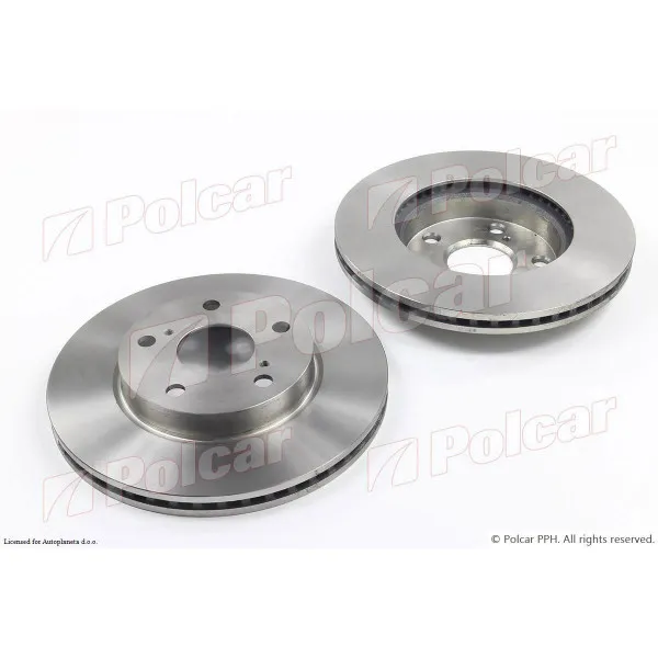 Kočioni diskovi TOYOTA AURIS (E15), 07-12; COROLLA (E14/E15), 07-13; COROLLA (E170), 13-19; 