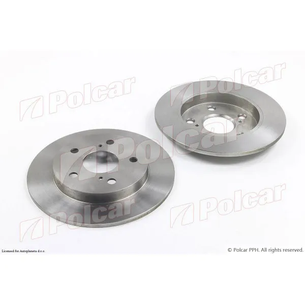 Kočioni diskovi TOYOTA AURIS (E15), 07-12; COROLLA (E14/E15), 07-13; COROLLA (E170), 13-19; 