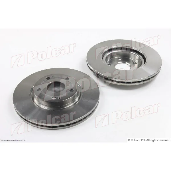 Kočioni diskovi TOYOTA AVENSIS (T25), 03-08; COROLLA VERSO (ZER/ZZE), 04-09; 