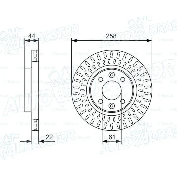 Kočioni diskovi DACIA, RENAULT, SMART 