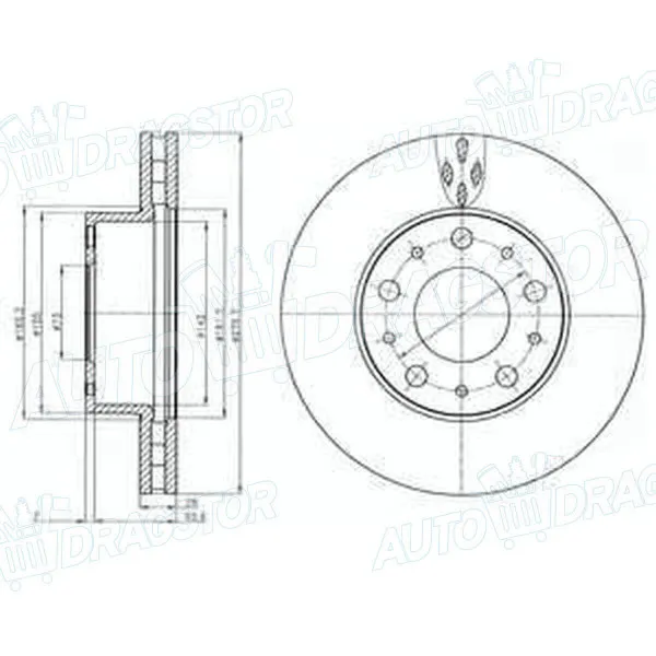 Kočioni diskovi CITROËN, FIAT, PEUGEOT 