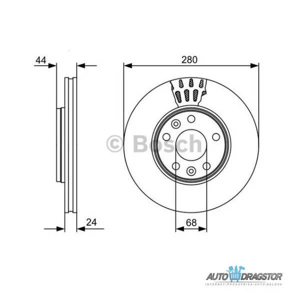Kočioni diskovi DACIA, RENAULT 