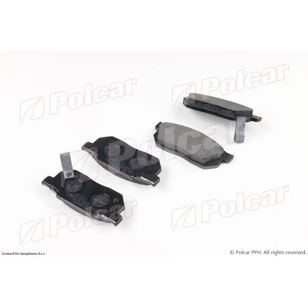 Kočione pločice HONDA CIVIC (EC/ED/EE), 87-91; CIVIC (EG/EJ/EH9), 91-95; PRELUDE (AB), 83-87; 