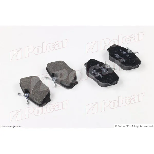 Kočione pločice BMW 3 (E30), 82-93; Z1 (E30), 88-91; 