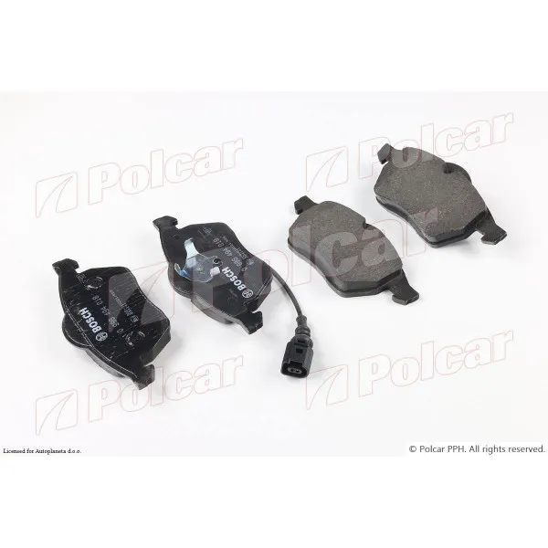 Kočione pločice AUDI, SEAT, SKODA, VOLKSWAGEN 