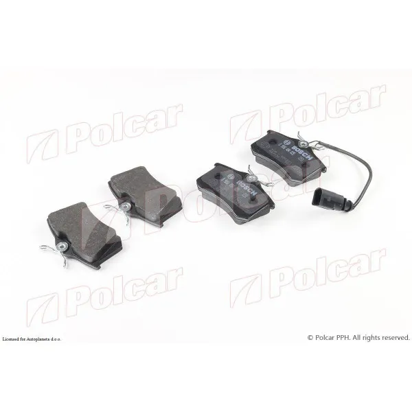 Kočione pločice FORD, SEAT, VOLKSWAGEN 