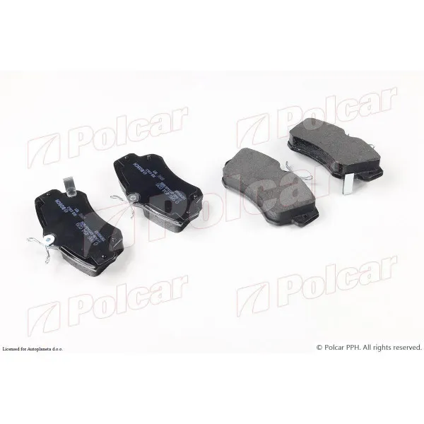 Kočione pločice CHRYSLER NEON (PL), 94-06; PT CRUISER (PT), 00-10; 