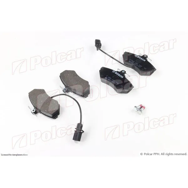 Kočione pločice AUDI, SEAT, VOLKSWAGEN 