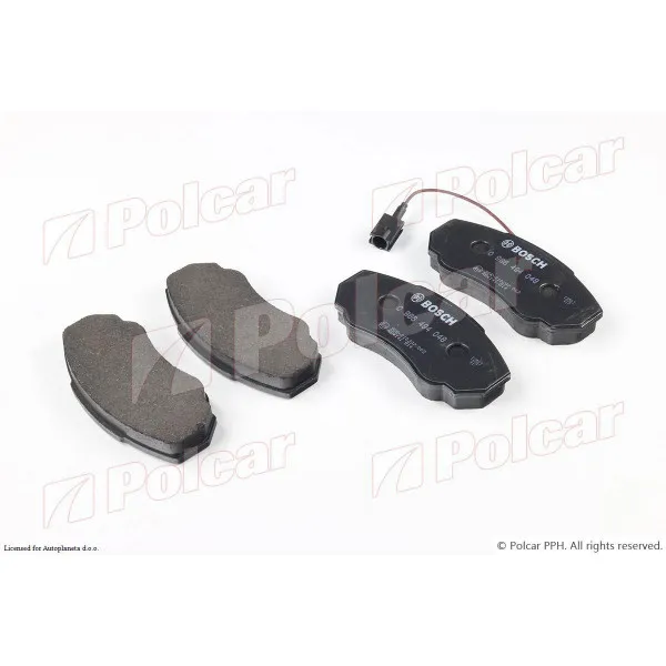 Kočione pločice CITROËN, FIAT, PEUGEOT 