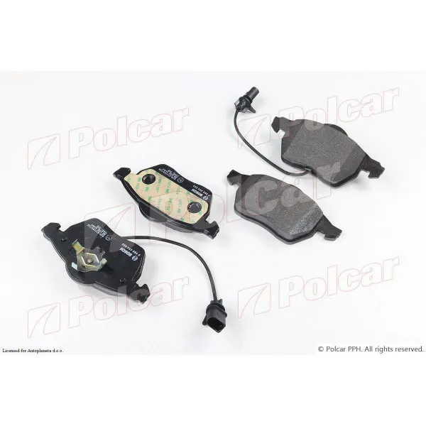 Kočione pločice AUDI, SEAT, SKODA, VOLKSWAGEN 