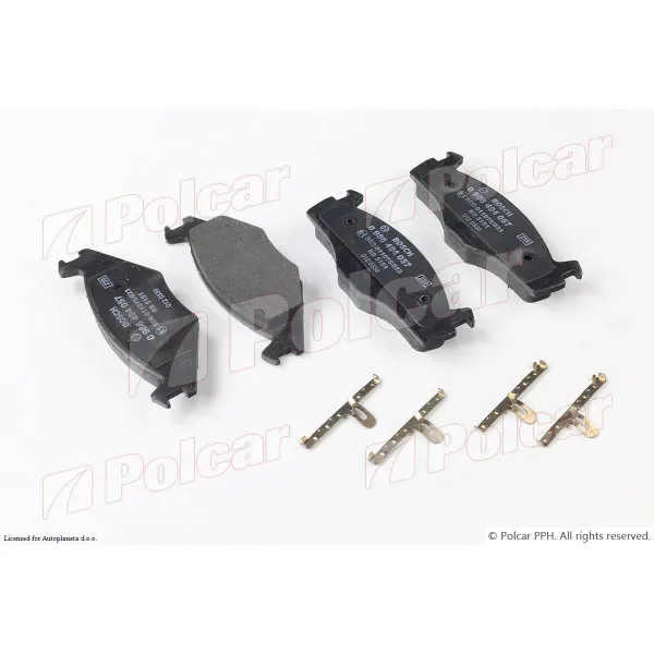 Kočione pločice SEAT, VOLKSWAGEN 