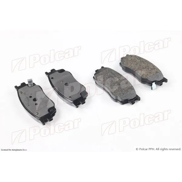 Kočione pločice MAZDA 6 (GG/GY), 02-08; 