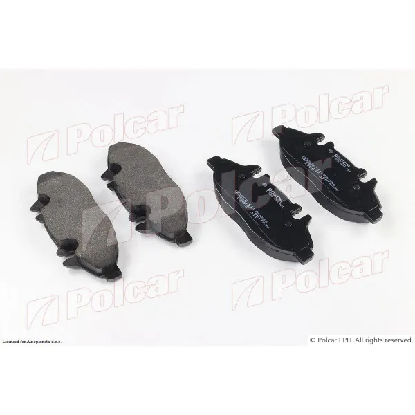 Kočione pločice MERCEDES VIANO (W639), 03-14; VITO (W639), 03-14; 