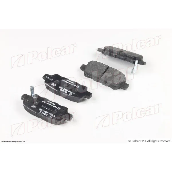 Kočione pločice INFINITI, NISSAN, RENAULT, SUZUKI 