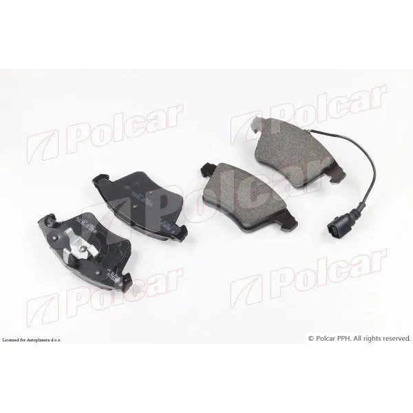 Kočione pločice VOLKSWAGEN MULTIVAN (7H/T5), 03-15; MULTIVAN (T6), 16-; TRANSPORTER (7H/T5), 03-15; TRANSPORTER (T6), 15-; 