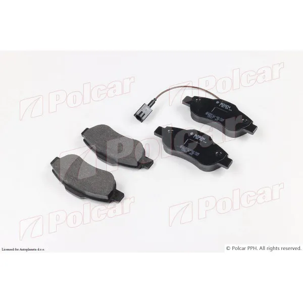 Kočione pločice FIAT, FORD 