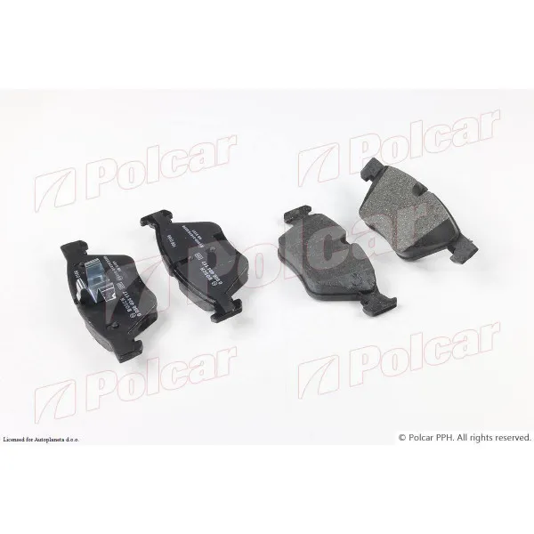 Kočione pločice BMW 1 (E81/E82/E87/E88), 04-13; 3 (E90/91/92/93), 04-13; 