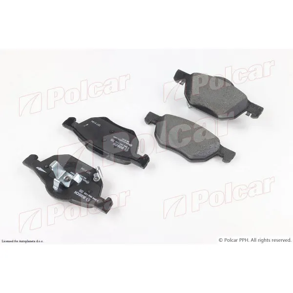 Kočione pločice HONDA ACCORD (CL/CM/CN), 02-08; 