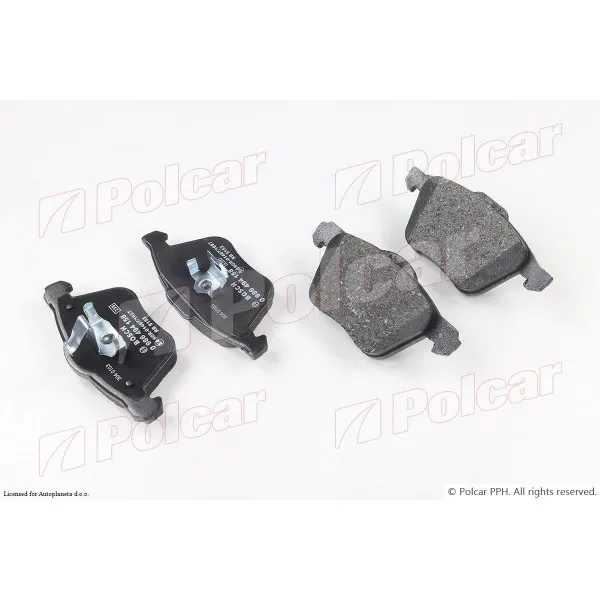 Kočione pločice VOLVO S60 (RS), 00-09; V70 (SW), 00-07; XC70 (SW), 00-07; XC90 (C_), 02-15; 