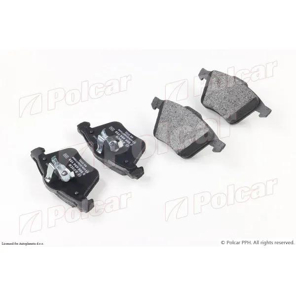 Kočione pločice VOLVO XC90 (C_), 02-15; 