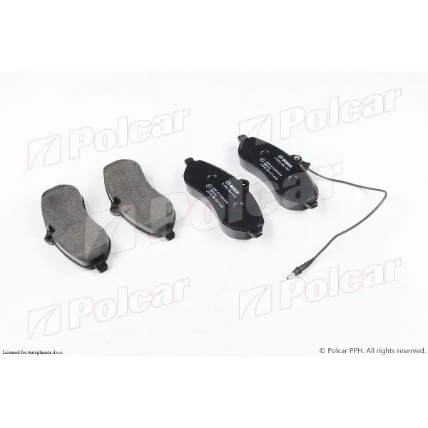 Kočione pločice CITROËN, FIAT, PEUGEOT 