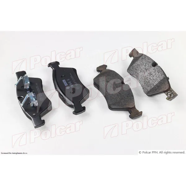 Kočione pločice MERCEDES E-KLASSE (W211), 02-09; G-KLASSE (W461/W463), 92-18; GL-KLASSE (X164), 06-12; M-KLASSE/ML (W164), 05-12; R-KLASSE (W251), 05-15; 