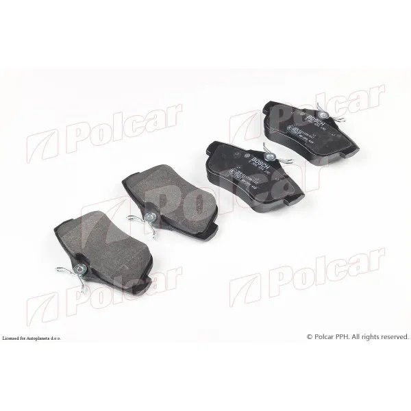 Kočione pločice CITROËN, FIAT, PEUGEOT 