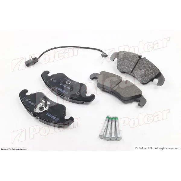 Kočione pločice AUDI A6 (C7/4G), 10-18; A7 (4G), 10-18; Q5 (8R), 09-16; 