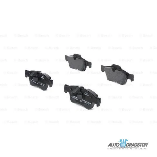 Kočione pločice MERCEDES G-KLASSE (W461/W463), 92-18; GL-KLASSE (X164), 06-12; M-KLASSE/ML (W164), 05-12; R-KLASSE (W251), 05-15; 