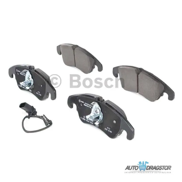 Kočione pločice AUDI A4 (B8/8K), 07-16; A5 (B8/8T/F), 07-16; 