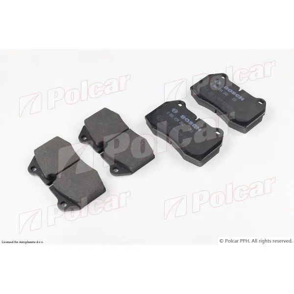 Kočione pločice BMW 5 (E34), 87-97; 7 (E38), 94-01; 8 (E31), 89-99; 