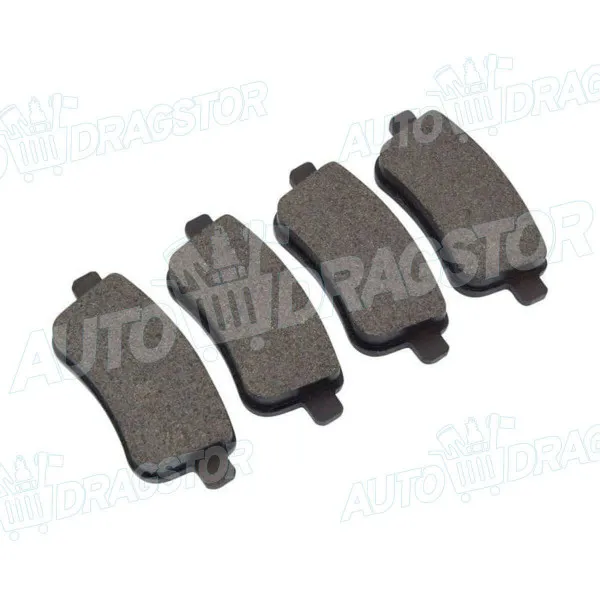 Kočione pločice RENAULT MEGANE III (Z), 08-16; SCENIC (JZ), 09-16; 