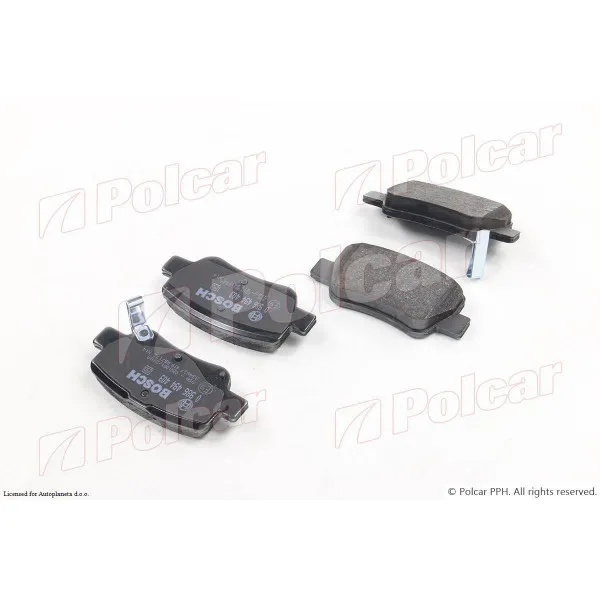 Kočione pločice TOYOTA AVENSIS (T27), 08-19; 