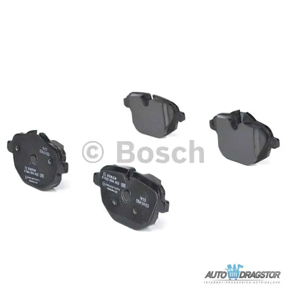 Kočione pločice BMW 5 (F10/F11), 10-17; i8 (I12), 14-; X3 (F25), 10-17; X4 (F26), 14-18; Z4 (E89), 09-; 