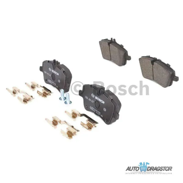 Kočione pločice MERCEDES C-KLASSE (W203), 00-07; CLC-KLASSE (CL203), 08-11; CLK-KLASSE (C209), 02-10; SLK-KLASSE (R171), 04-11; 