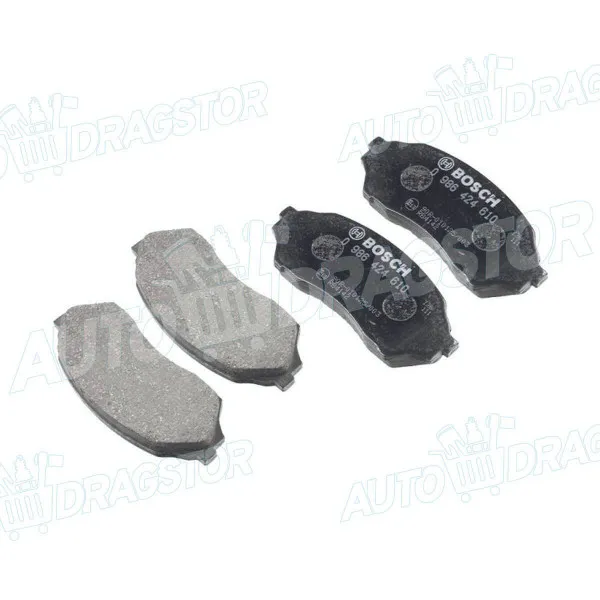 Kočione pločice MAZDA 323 (BJ), 98-03; 323 F (BJ), 98-03; 