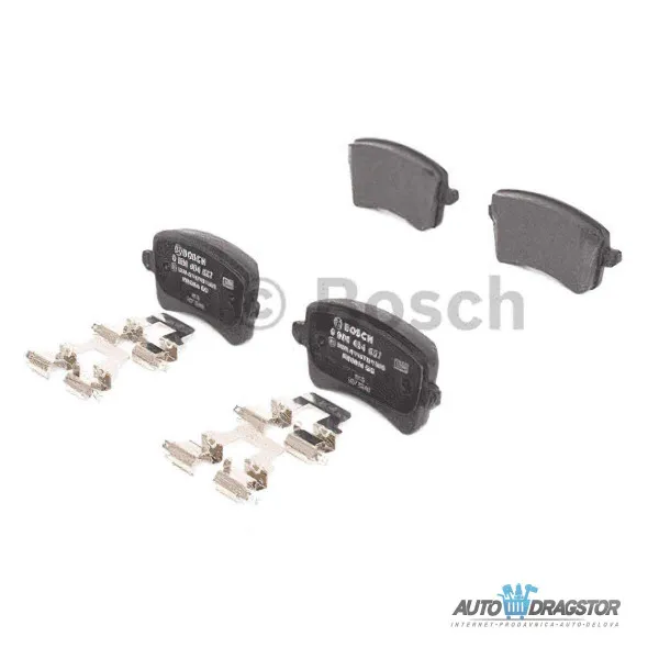 Kočione pločice AUDI A4 (B8/8K), 07-16; A5 (B8/8T/F), 07-16; Q5 (8R), 09-16; 