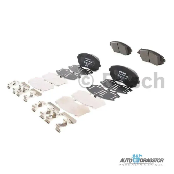 Kočione pločice SUBARU FORESTER (SG), 02-08; IMPREZA (GD/GG), 00-07; IMPREZA (GE/GH/GR), 07-13; LEGACY (BL/BP/BPS), 04-09; OUTBACK (BP), 03-09; 