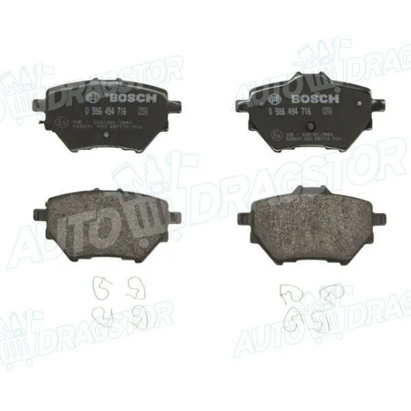 Kočione pločice CITROËN, PEUGEOT 