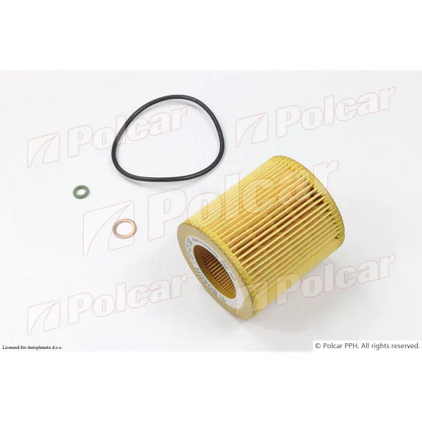 Filter ulja BMW 1 (E81/E82/E87/E88), 04-13; 1 (F20/F21), 11-19; 2 (F22/F23/F87), 14-; 3 (E90/91/92/93), 04-13; 3 (F30/F31/F80), 12-19; 3 GT (F34), 13-; 4 (F32/F 