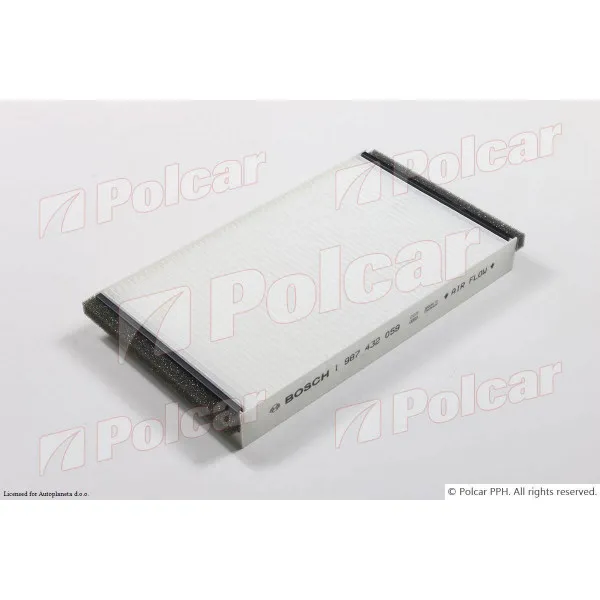 Filter kabine FIAT MULTIPLA (186), 99-10; 