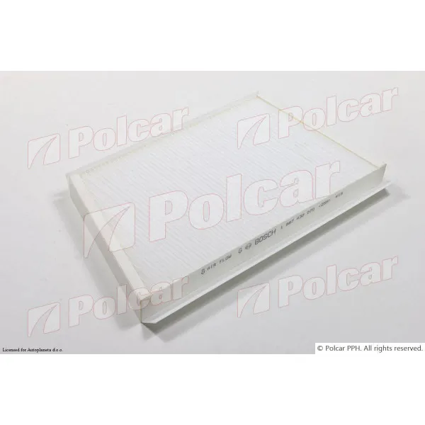 Filter kabine MERCEDES C-KLASSE (W203), 00-07; CLC-KLASSE (CL203), 08-11; CLK-KLASSE (C209), 02-10; 