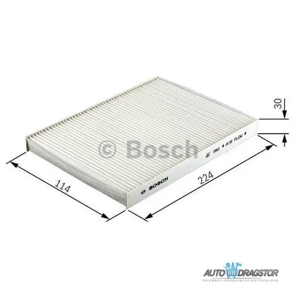 Filter kabine CHRYSLER PT CRUISER (PT), 00-10; 